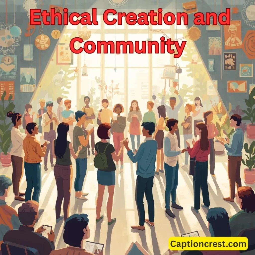 🌐 Ethical Creation and Community