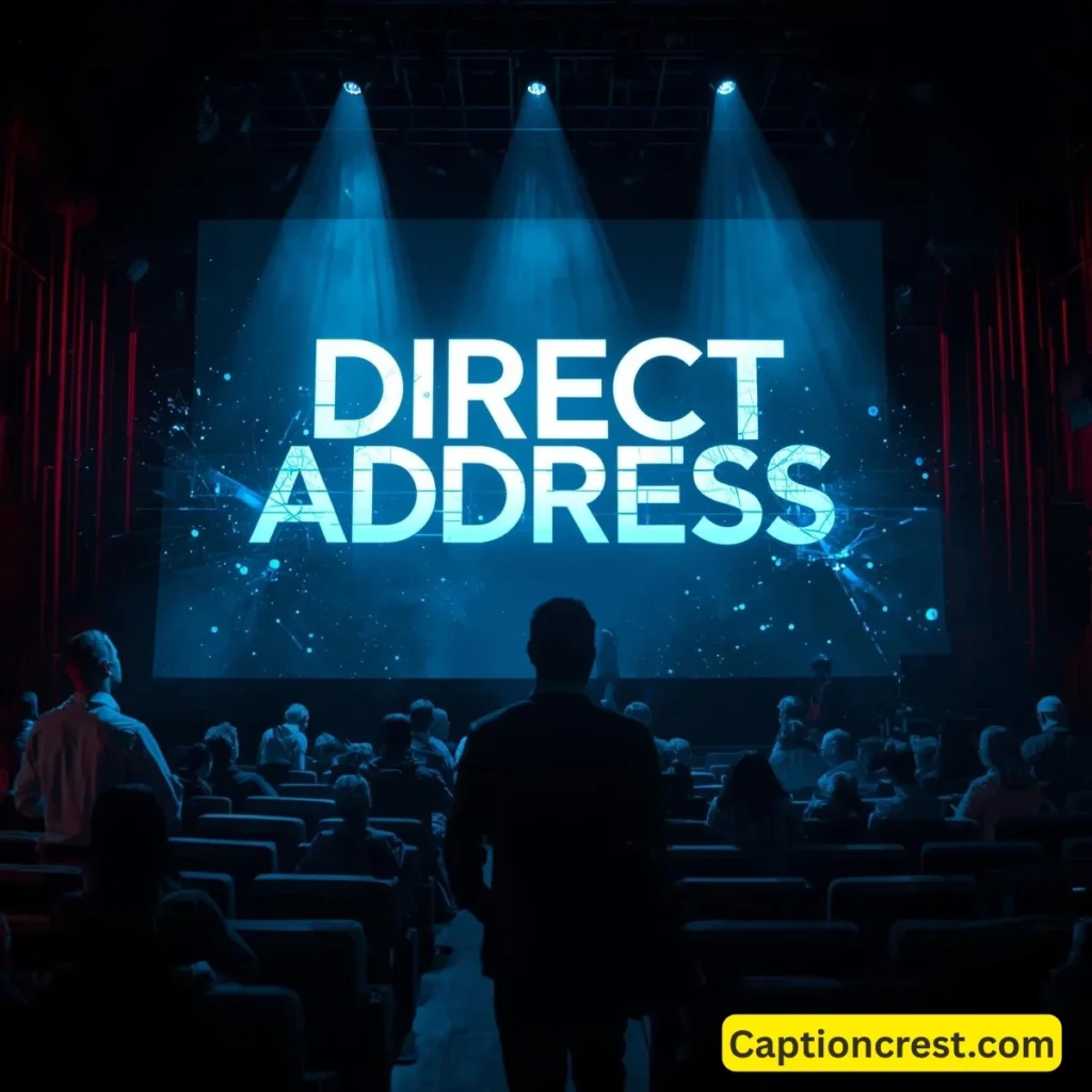 💬 Direct Address & Immersive Dialogue 